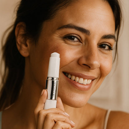 Chroma Stick Fond de teint stick coréen auto-adaptatif avec pinceau intégré