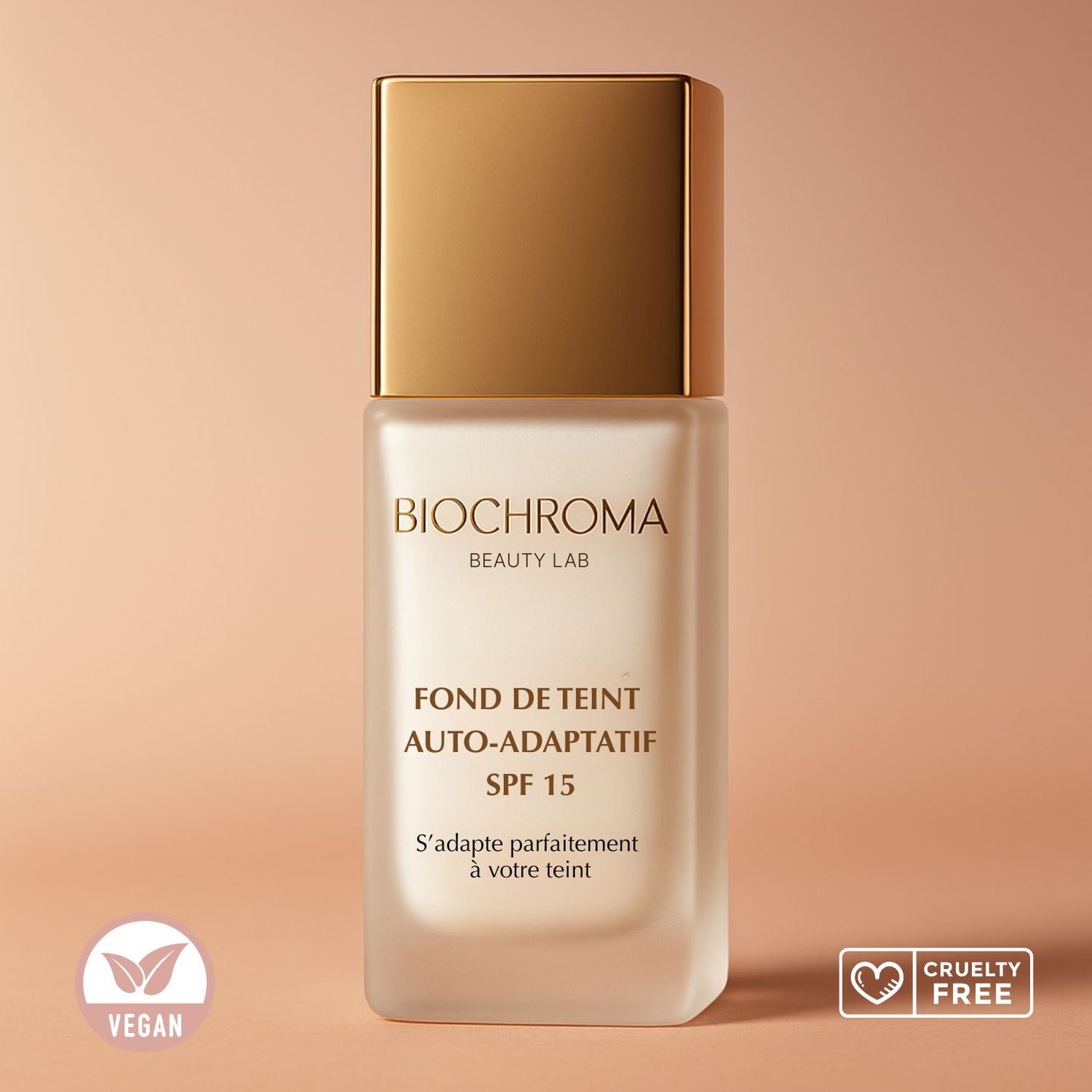 Fond de teint auto-adaptatif SPF 15 | Pour peaux matures